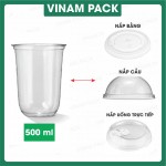 Ly PP đáy bầu 500ml